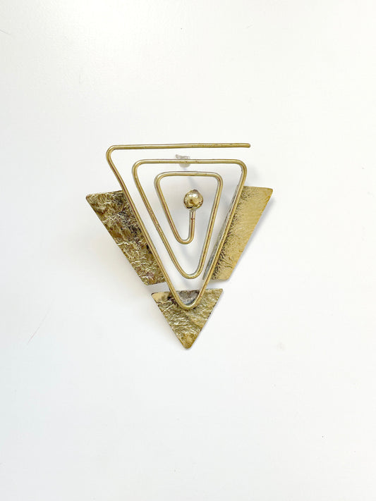 Boucles d’oreilles en bronze « Simaan »