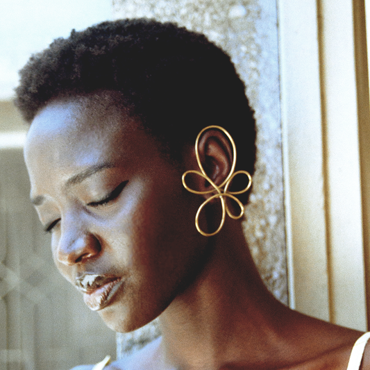 « Waris » Asymmetrical Earrings